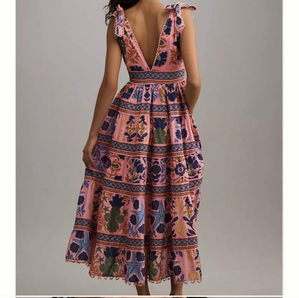 Farm Rio Ocean Maxidress - Picture 3 of 5